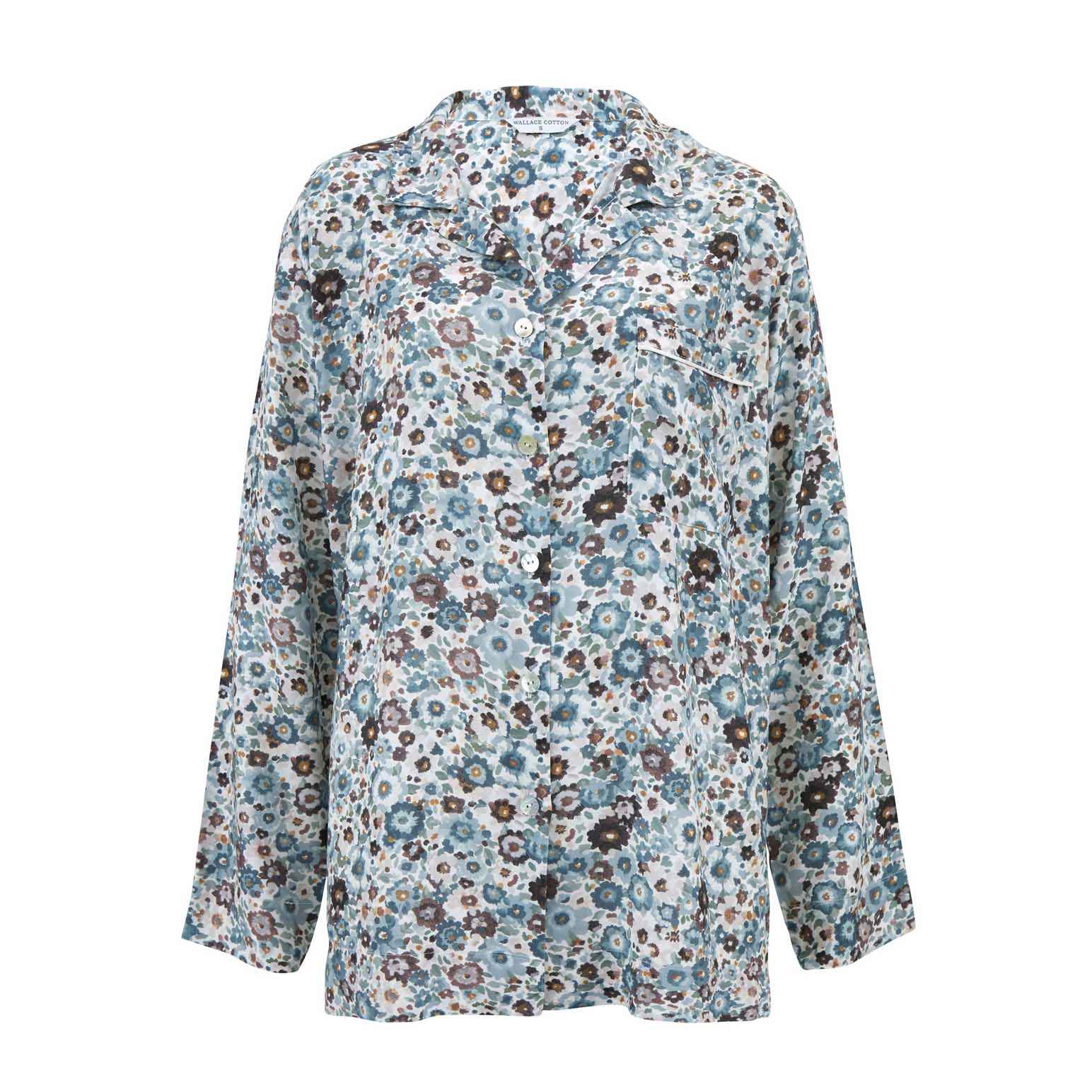 Wallace Cotton Zoe Digital Print PJ Shirt